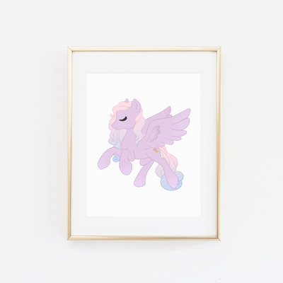 Moonlight dreamer (color options) print