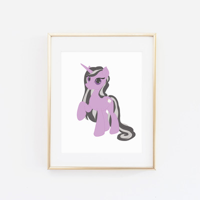 Sparkling ace print