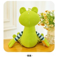 Artful Patchwork Frog Plush Toy - Thumbnail 3