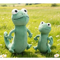 Green Lizard Plush Toy - Thumbnail 2