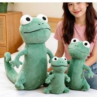 Green Lizard Plush Toy - Thumbnail 4