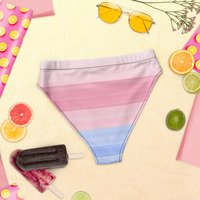 "Puffy Peach" High-Waisted Bikini Bottom - Thumbnail 6