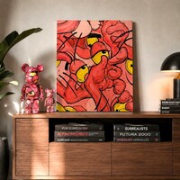Painting by Moi Martos "Pink Unstructured study" - Thumbnail 2