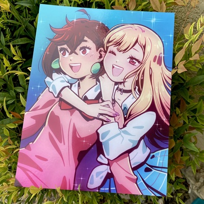 8.5 x 11 Gyaru print