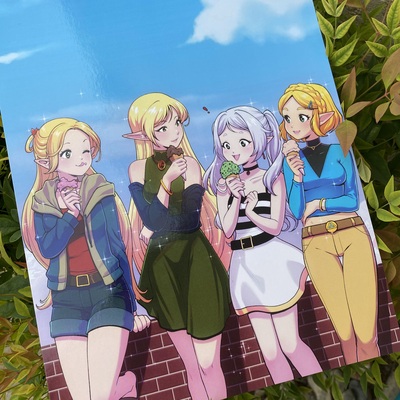 8.5 x 11 elves print