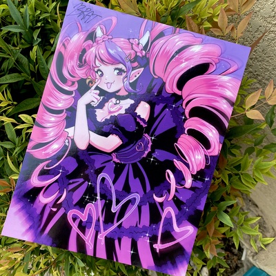 8.5 x 11 mousy print