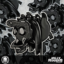 Spider Pig Noir - Sticker