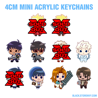 SALE Trigun Mini Acrylics