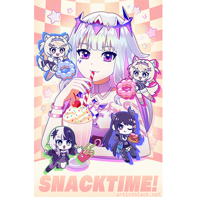 Hololive advent poster