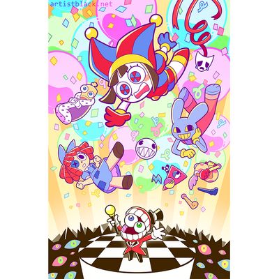 Digital Circus Poster