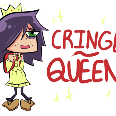 Watamote cringe queen 2'' sticker