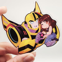 RID Char x Bee Acrylic Pin - Thumbnail 1