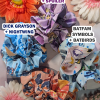 Reversible Satin Srunchies - Thumbnail 2