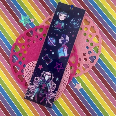 Galaxy thin bookmark 