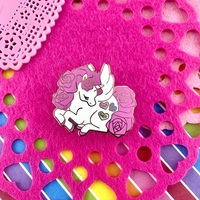 DEFECTS ONLY Conversation heart hard enamel pin LAST ONE  - Thumbnail 1