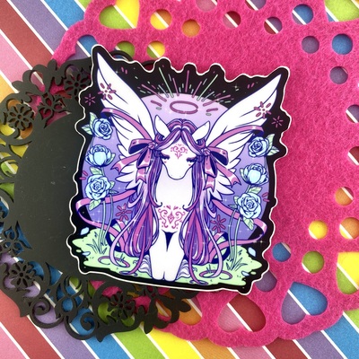 3 x 3 pegasus sticker