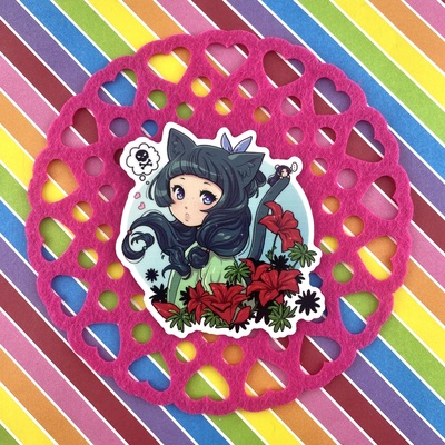 Poison lover sticker