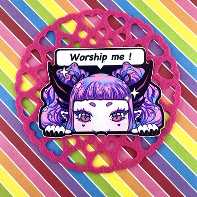 4 x 3 nova peekaboo sticker 