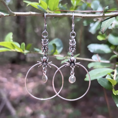 Labradorite spiders