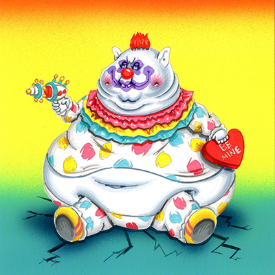 Fatso joe / king size klaud final art - horrorible kids - series 10 2026