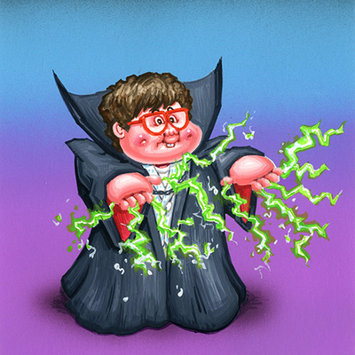 Wizard master will / enchanting ira final art - horrorible kids - series 10 2026