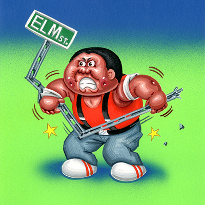 Cranky kincaid / crushin' ken final art - horrorible kids - series 10 2026