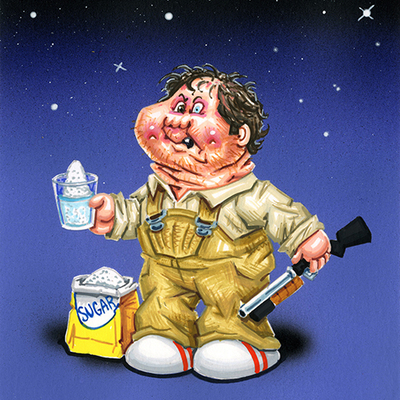 Invaded edgar / sugar walter final art - horrorible kids - series 10 2026