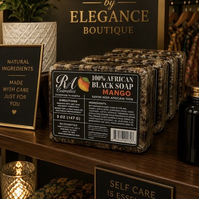 Black soap (mango)