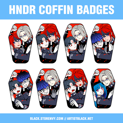 Hndr coffin badges
