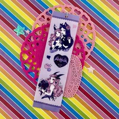 Nova and her wife thin bookmark 