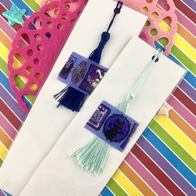Morrigan kiss thin bookmark 