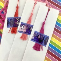 Valentines day monster girls thin bookmark  - Thumbnail 1