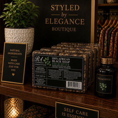 Black soap (eucalyptus)
