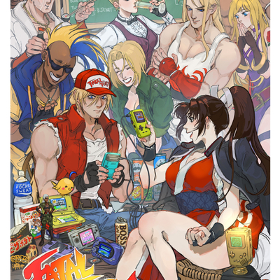 Fatal fury mystery tournament mega poster - Thumbnail 1