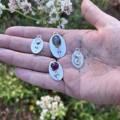 Coined pendant necklaces 