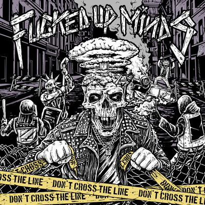 Fucked up minds - don’t cross the line lp - Thumbnail 1