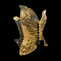 Gold Migration 3 piece wearable ceramic corset by: Nicole Moan  - Thumbnail 7