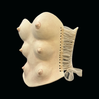 Mothers Milk 3 piece wearable ceramic corset by: Nicole Moan  - Thumbnail 1