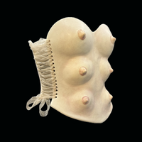 Mothers Milk 3 piece wearable ceramic corset by: Nicole Moan  - Thumbnail 7
