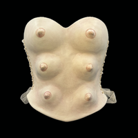 Mothers Milk 3 piece wearable ceramic corset by: Nicole Moan  - Thumbnail 8