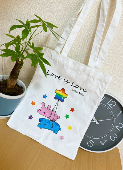 Love is love tote bag