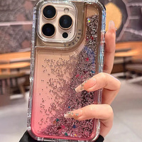 Glitter Liquid Case For iPhone 17 16 15 14 IPS616 - Thumbnail 1