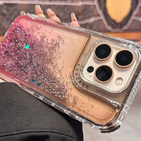 Glitter Liquid Case For iPhone 17 16 15 14 IPS616 - Thumbnail 4