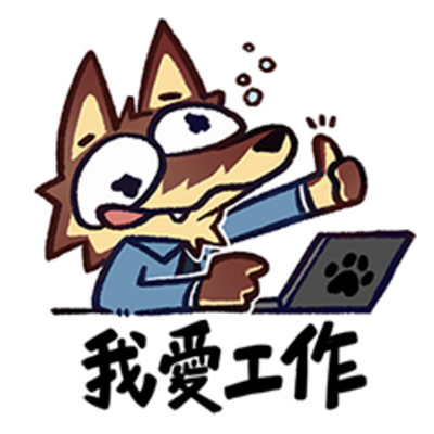 Furtopia corporate animal 2025 sticker