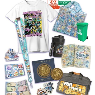 "furtopia" 2025 super sponsor pack (free shipping)