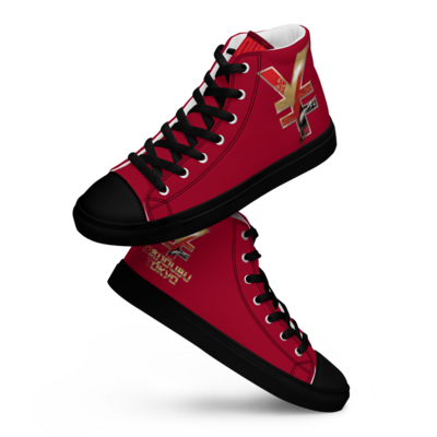 Daijoubu yen mens high top canvas shoes