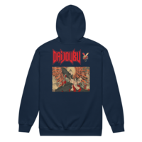 Daijoubu Amaterasu mikami Unisex heavy blend zip hoodie - Thumbnail 3