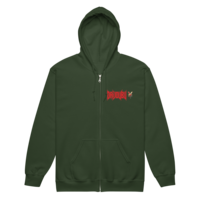 Daijoubu Amaterasu mikami Unisex heavy blend zip hoodie - Thumbnail 6