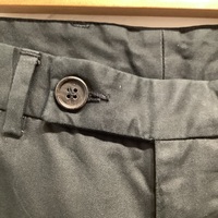 Dior Homme black cotton pants  - Thumbnail 1
