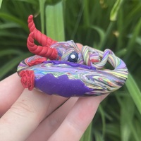 Red-horned Scrap Dragon - Thumbnail 3
